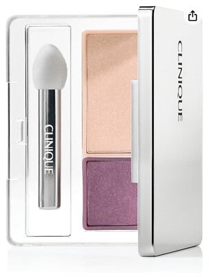Clinique ALL ABOUT SHADOW DUO EYESHADOW .07oz./2.2g 100% JAMMIN