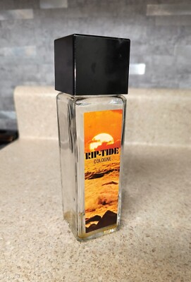 Vintage Mens Cologne, RipTide- Bakelite Top- A. Stein & Co. - Chicago  IL 1950's