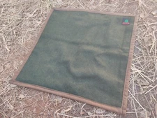 Bigfoot Canvas Co. Bushcraft Waxed Canvas & Wool Sit Mat Camping Mat.