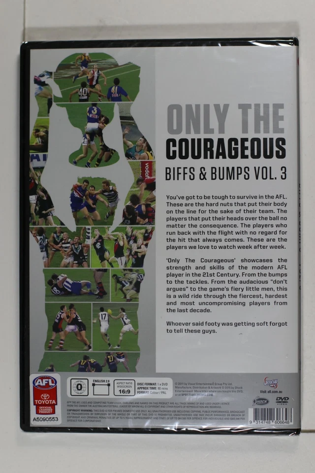 AFL - Only The Courageous Region 0 Nuevo Seguimiento Sellado (D1225)  Foto 2 de 2