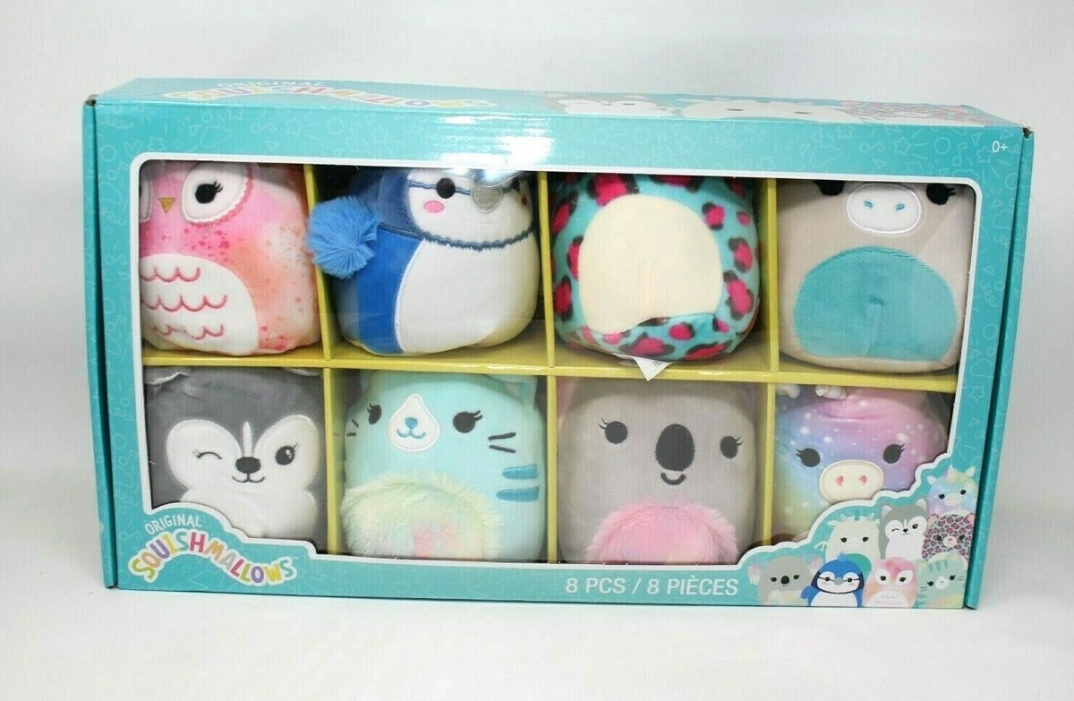 NEW 2021 Original SQUISHMALLOWS Piece Box Animal Theme 5