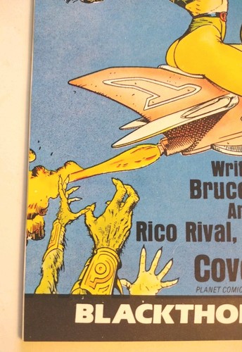 Dick Tracy Weekly #36 Blackthorne 1988 Dave Stevens Planet Comics Back Cover NM - Picture 4 of 8