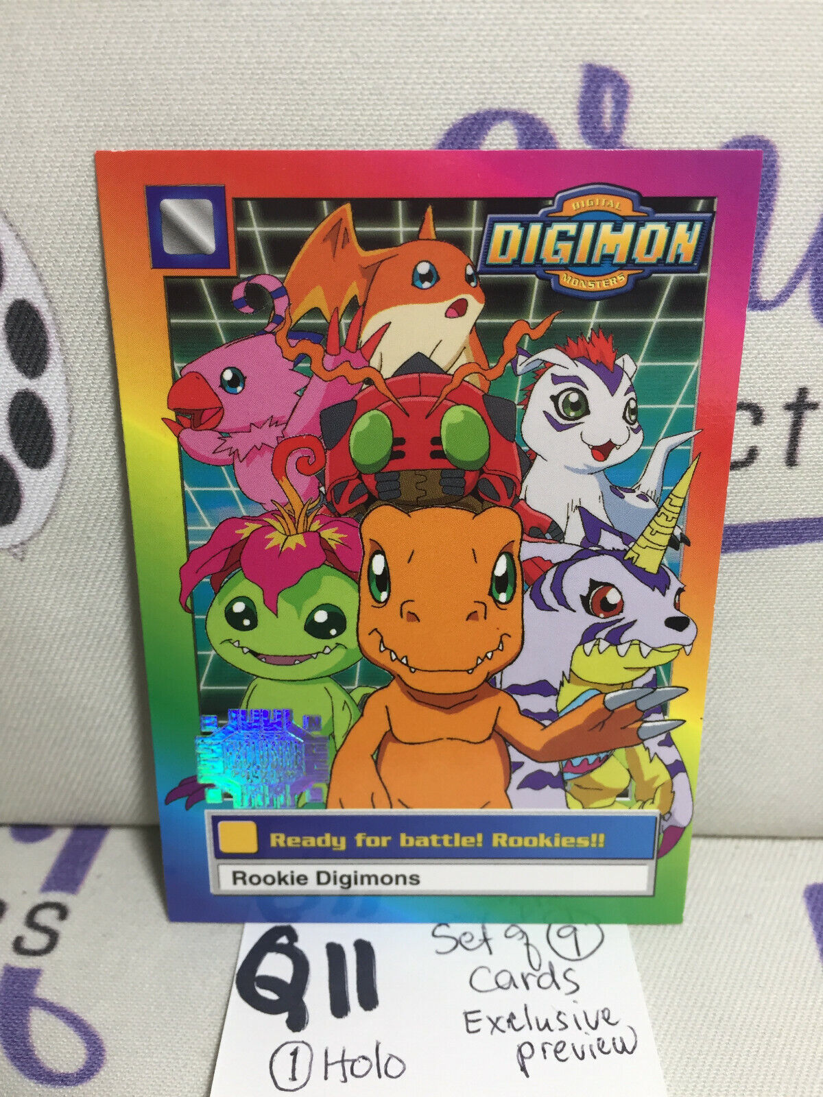 Digimon Japanese Ready For Battle Rookies!! Rookie Digimons