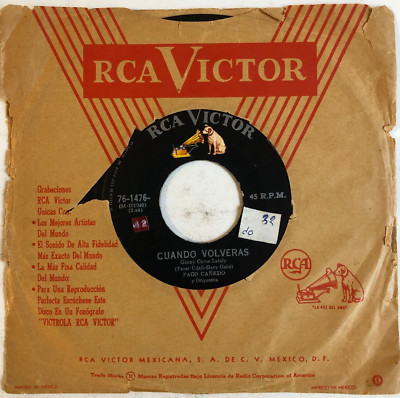 PACO CAÑEDO - CUANDO VOLVERAS / AUN SIGO SOÑANDO - MEXICAN 7'' SINGLE, CS, SOL