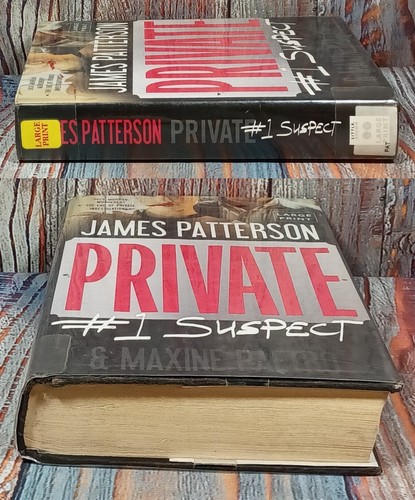 Private #1 Suspect by James Patterson & Maxine Paetro (2012, Hardcover) LARGE PR - Picture 10 of 11