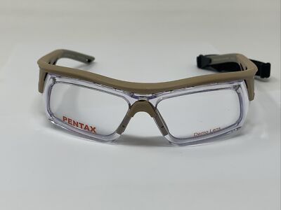 Pentax ZT400 Pentax 133mm Z87-2 Tan Z94.3 CSA Safety Glasses A290