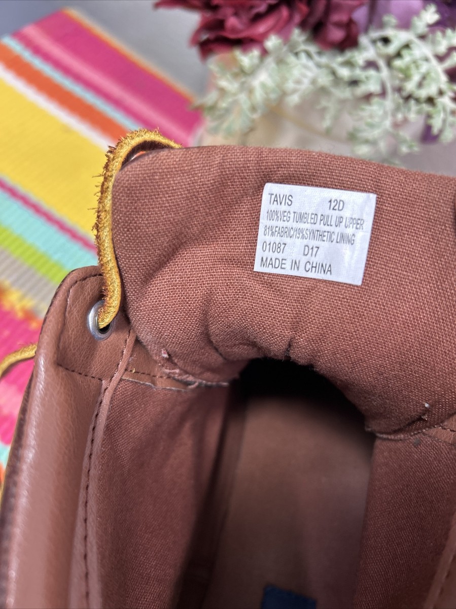 Polo Ralph Lauren TAVIS Brown Leather Lace Casual Boots  display picture 2