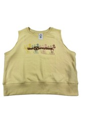 Disney World Park Mickey Mouse Sz M Tank Top. Yellow