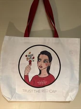 Thayers Market Tote Bag White Shopping Grocery Natural Remedies Brand NEW