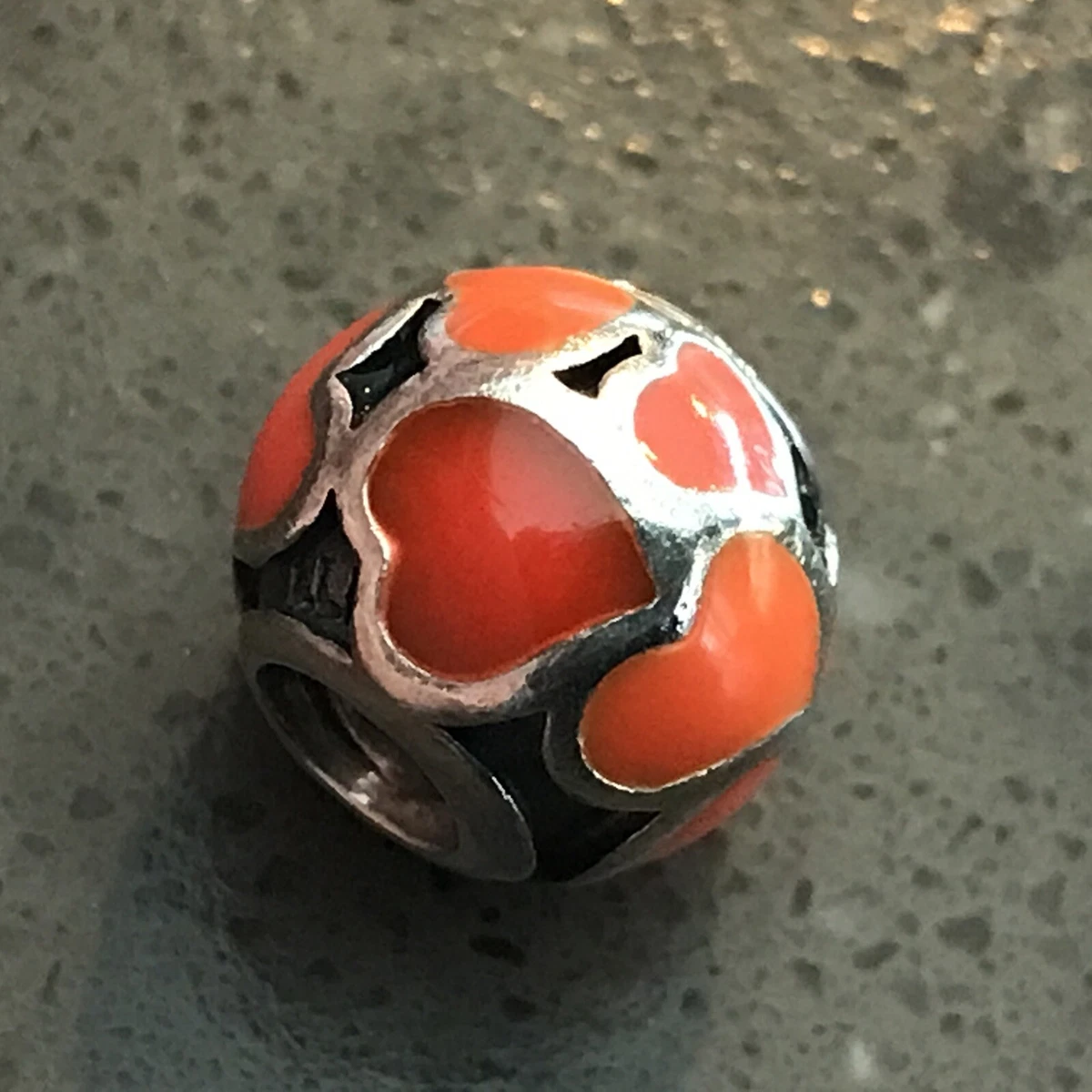 Coral pandora charm sale