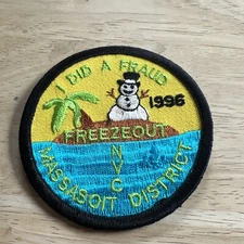 1996 Freezeout Massasoit District Nashua Valley Council Boy Scouts