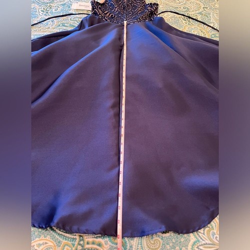 Speechless Girls Navy Blue Party Formal Hi-low Dress Size 7, NWT - Picture 9 of 10
