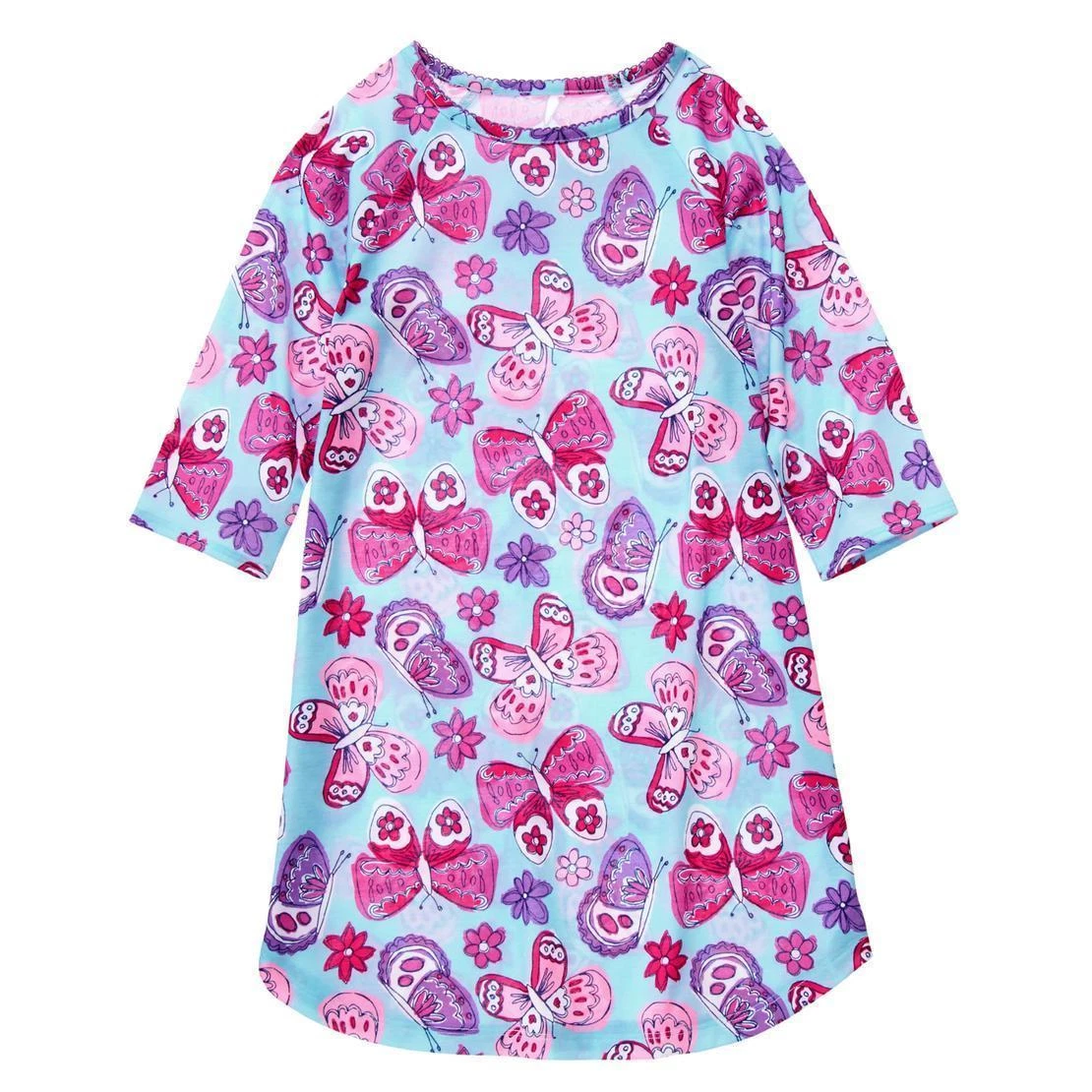 NWT Gymboree Girls Butterfly nightgown Purple girls size 2T,3-4,7/8,10/12