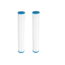 2 Pack: Hydro-Logic Tall Boy Compatible Pleated Sediment Water Filter 2.5" x 20"