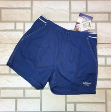Adidas Vintage Mens Tennis Open Shorts Blue Sports Retro M 