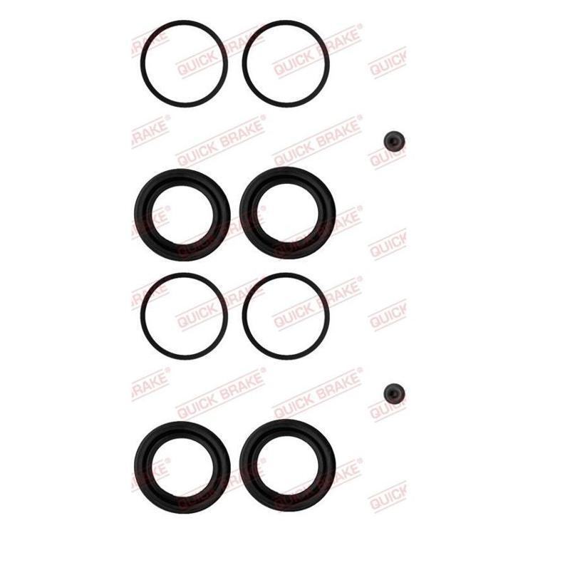 2X Quick Brake 114-0044 Reparatursatz Bremssattel Vorne FüR Mazda Mitsubishi-image