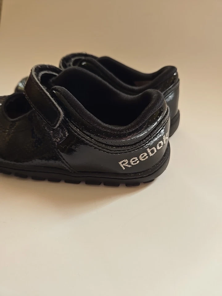ZAPATILLAS REEBOK MARY JANE CHAROL NEGRO * US 8 * UK 7.5 * EU 24.5 Foto 4 de 4