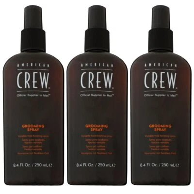 American Crew Grooming Spray 3 x 250 ml Haarspray Set