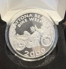 2000 Daytona Beach Bike Week 1 oz Silver Round - Humphrey & Sons INC #1450