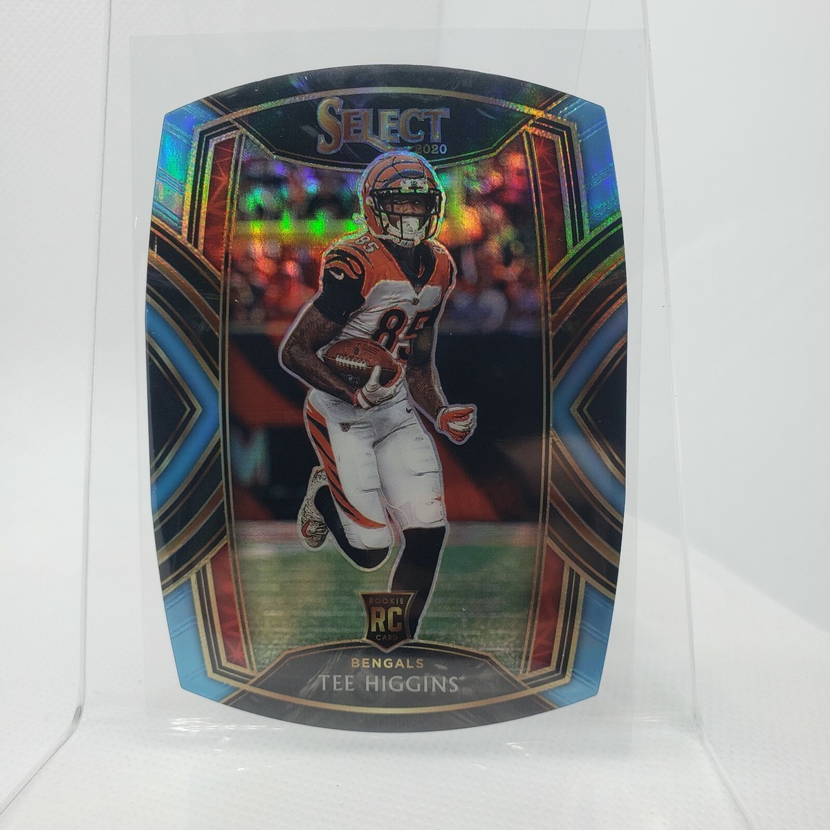 Buy 2020 Panini Select - Club Level Tee Higgins #260 Light Blue