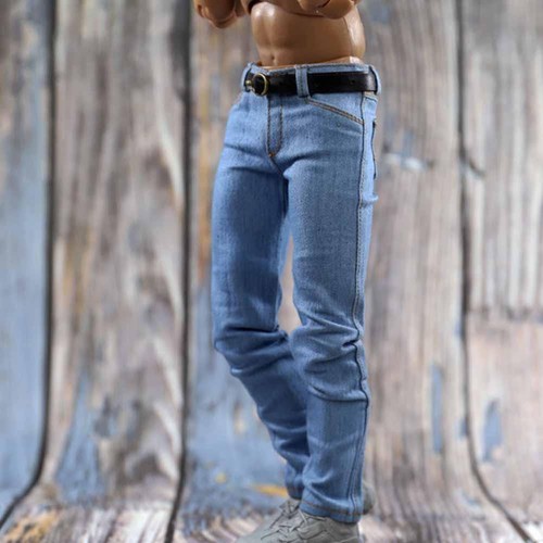 1/6 Scale Jeans Pants Trousers Clothes Fit 12"Male Figure PH Body TBL F4T2 - Picture 9 of 12