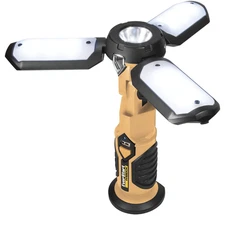EverStart 600 Lumen LED Portable Folding Work Light w/ Magnetic Base (open box)