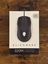 Alienware AW320M Wired Gaming Mouse - 19000 DPI - 16.8M RGB - Black - New Sealed