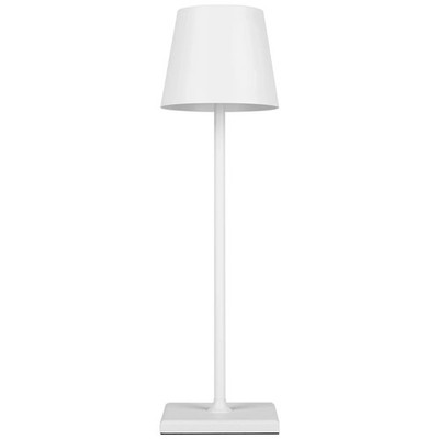 LED Tischlampe Weiß Akku Dimmbar Touch Nachttischlampe 4000K MasterLED Solio