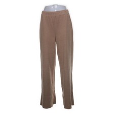 Zara, Palazzohose, Größe: M, Beige, Einfarbig, Damen #8x6