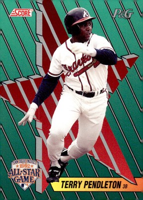 1992 Score Procter & Gamble #13 Terry Pendleton