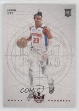 2022-23 Panini Court Kings Works in Progress Ruby 84/149 Jaden Ivey #8 11qd