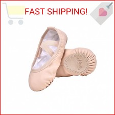 Stelle Ballet Shoes for Girls Toddler Ballet Slippers Soft Leather Boys Dance Sh