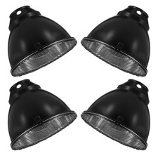 2 Sets Reptiles Reflector Shade Heat Lamp Protection Cover Lizard