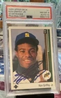 1989 Upper Deck Ken Griffey Jr Star Rookie Card Signed PSA 8/10 Auto Mariners