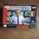 Electronic Arts John Madden Football '93 SNES Manual Included Sports NTSC-U/C