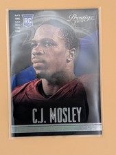 Panini 2014 Prestige C.J. Mosley #216 Rookie Baltimore Ravens NFL Football Card