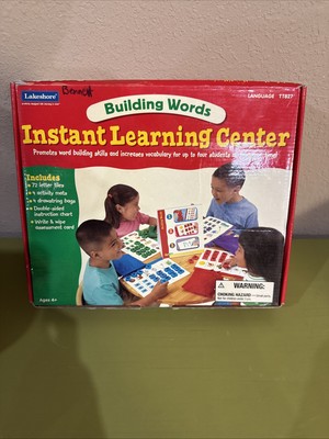 Lakeshore Instant Learning Center - BUILDING WORDS. The Fun Way To Learn!