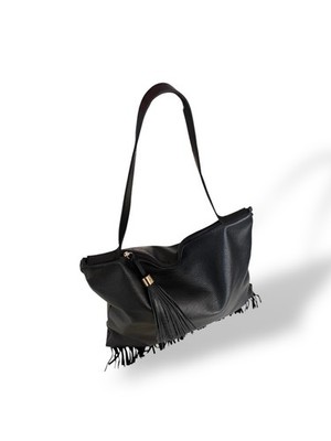 DAMEN TASCHE ECHT LEDER SHOPPER FRANSEN
