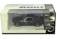 Ford Mustang 'Bullitt' 1968 1/43 Green Display Model with Stand 14Y+ JAPAN