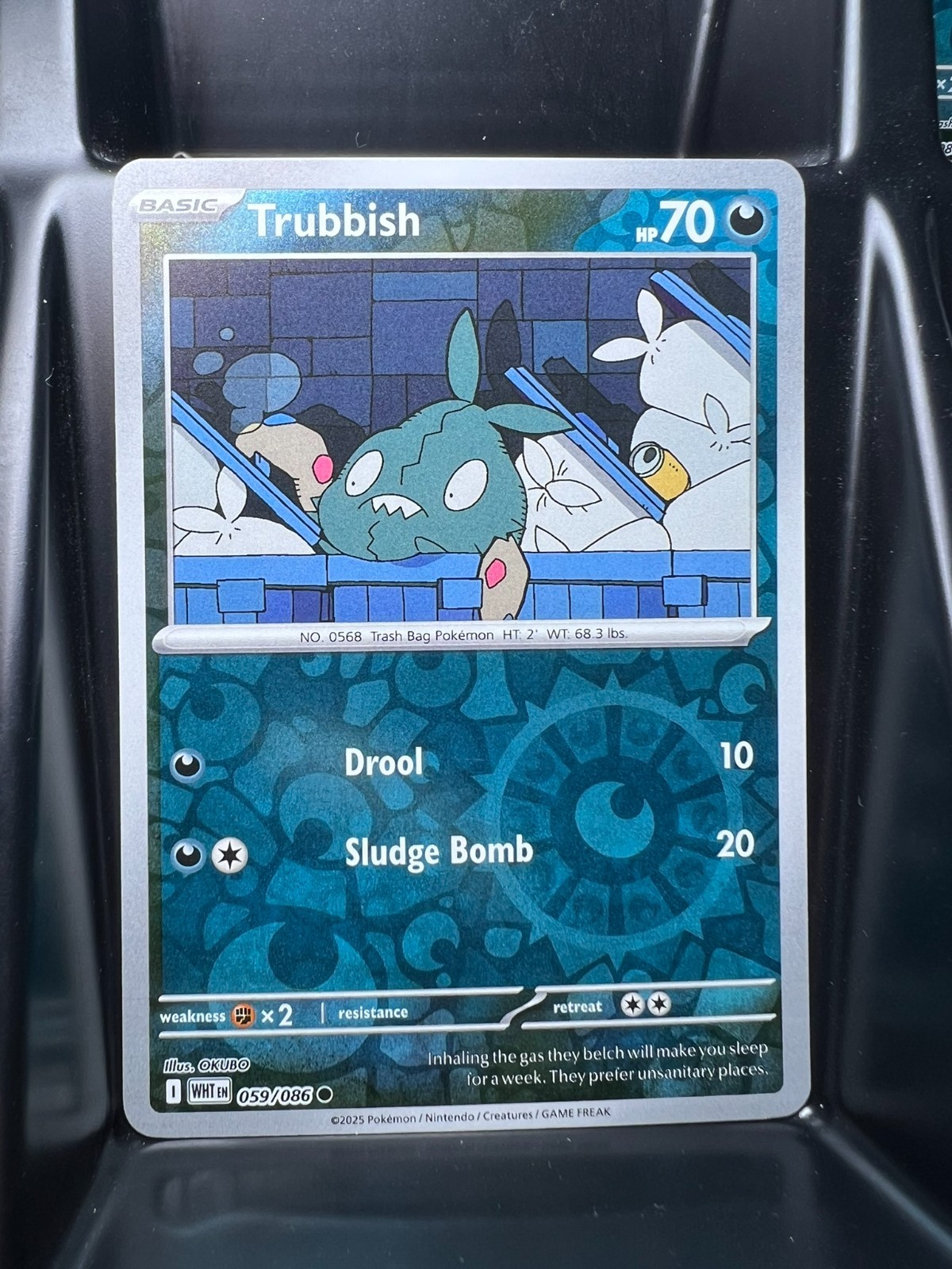 Trubbish 059/086 White Flare Reverse Holo