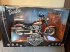 Vintage 1999 Mattel Barbie Harley Davidson Fat Boy Motorcycle #26132 *NIB*