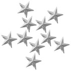 10PCS Snowboard Deck Pads: Anti- Triangle & Star-Shaped - Metal Self