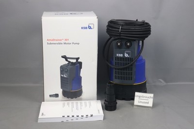 KSB AmaDrainer 301 Schmutzwasser Tauchpumpe 48267549 1.9A 430W Qmax: 9.2m3/h OVP