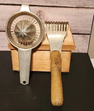 Antique Kitchen Gadgets. To Use for Decor Only. As-Is.  Lot Of 2