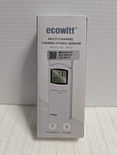 ECOWITT WN31 Wireless Multi-Channels Thermometer and Hygrometer Sensor, Temperat