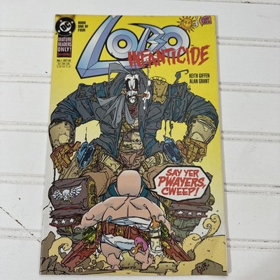 Lobo Infanticide #1 Of 4 DC Comics 1992 Unread Mature Readers Key Issue Com19