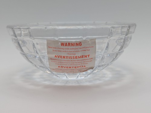 Fifth Avenue LTD Vintage Crystal Candle Holder / Trinket Dish - Picture 5 of 8