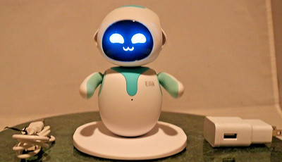 Energize Lab Eilik AI Desktop Companion Robot STEM Smart Toy Tested & Working