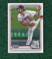 SPENCER STRIDER - 2020 BOWMAN DRAFT - 1ST BOWMAN CARD # BD-20 - ATLANTA BRAVES