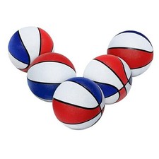 Mini Basketball Set of 5 - Durable, Anti-Slip Grip 7" Mini Basket Pack of 5